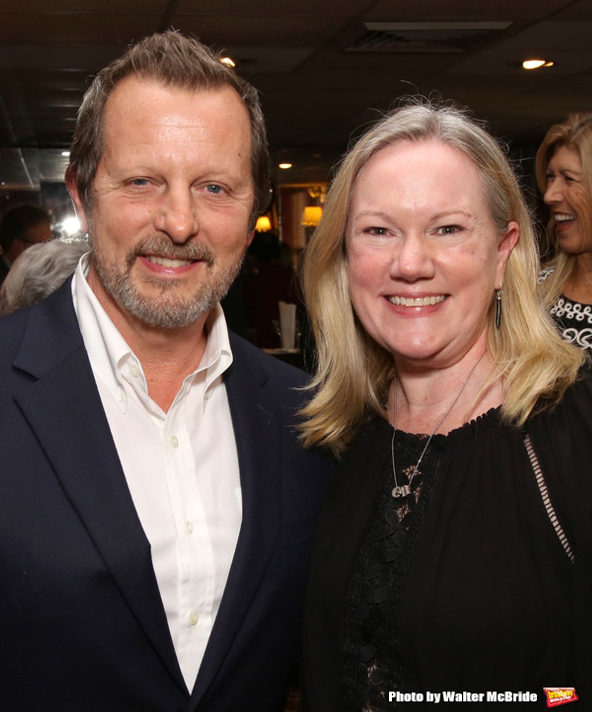 Rob Ashford and Kathleen Marshall during the Rob Ashford  at 