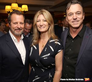 Rob Ashford, Lia Vollack and Derek McLane Photo