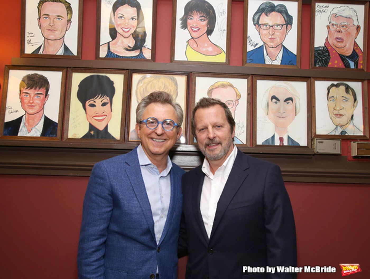 Photo Coverage: Rob Ashford Receives Portrait at Sardi's  Image