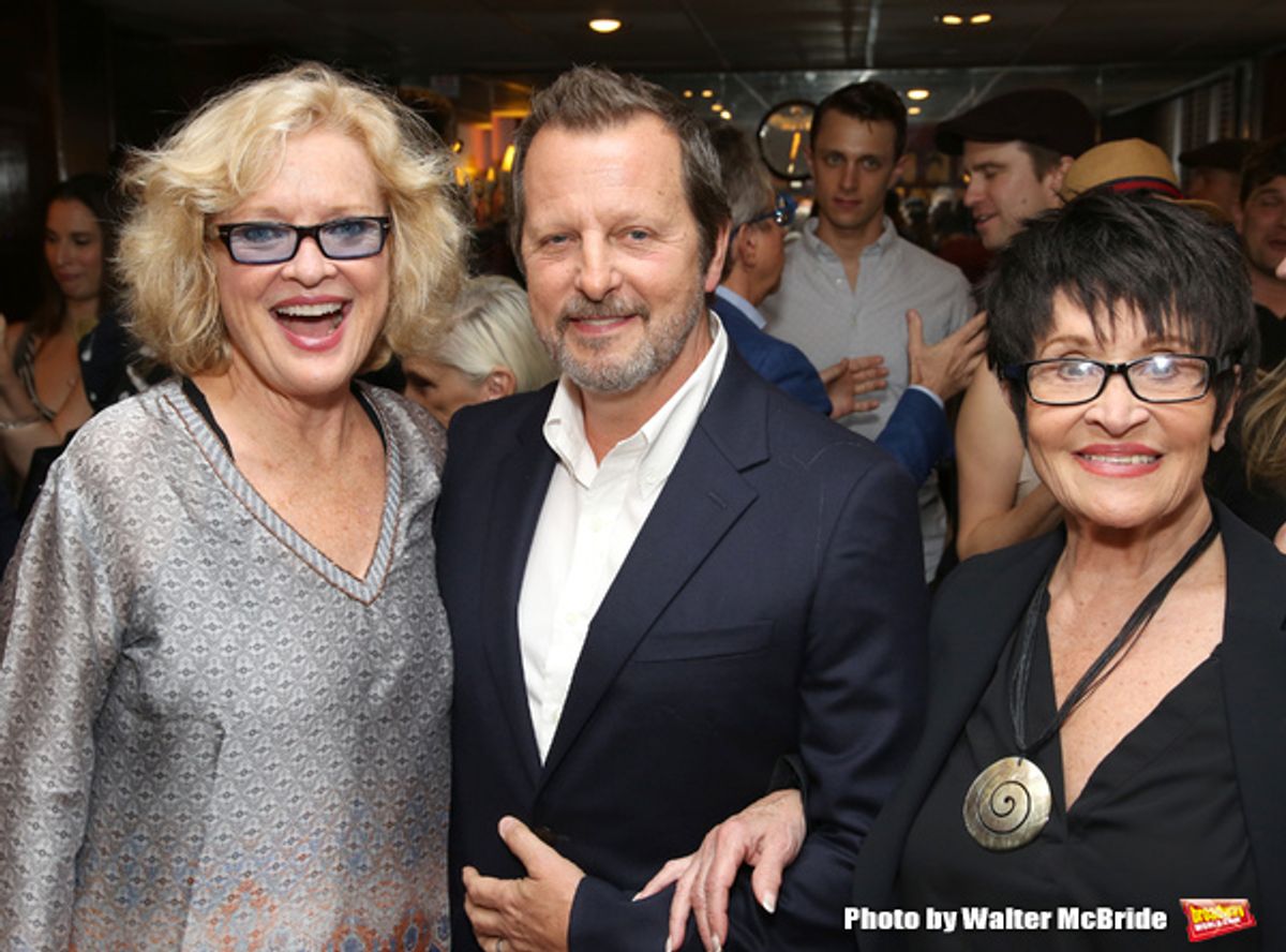 christine Ebersole, Rob Ashford and Chita Rivera  at 