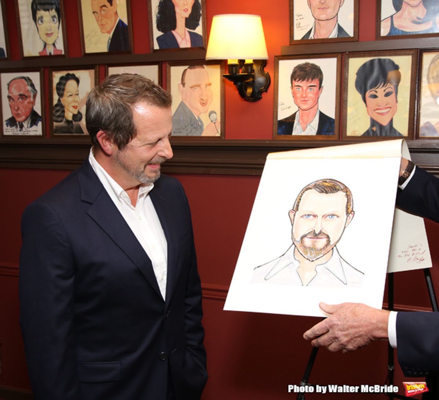 Photo Coverage: Rob Ashford Receives Portrait at Sardi's  Image