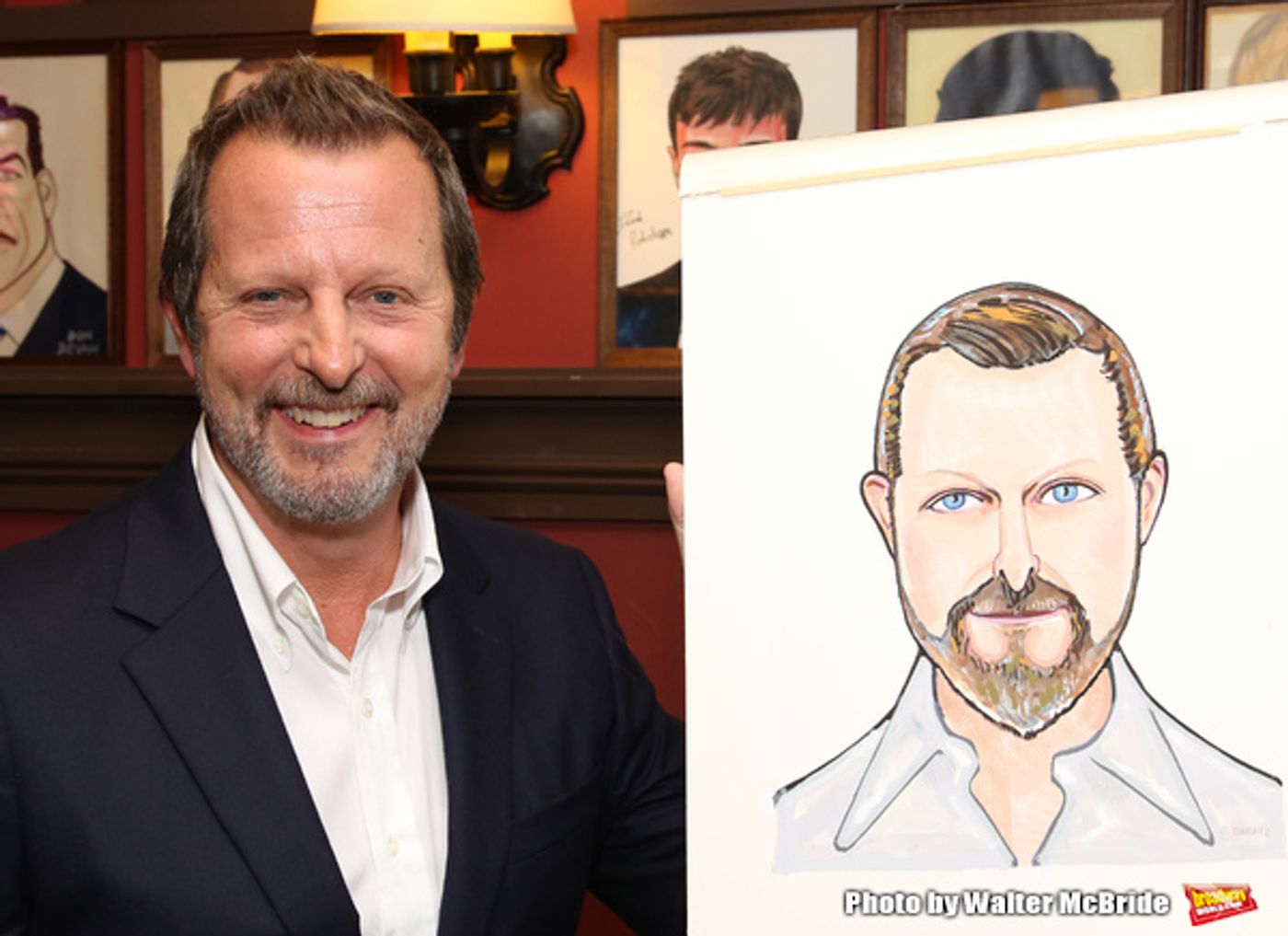 Photo Coverage: Rob Ashford Receives Portrait at Sardi's  Image
