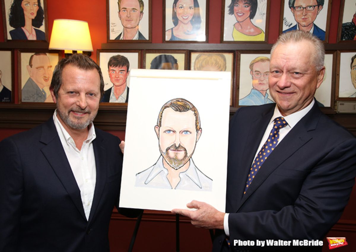 Rob Ashford and Max Klimavicius  at 