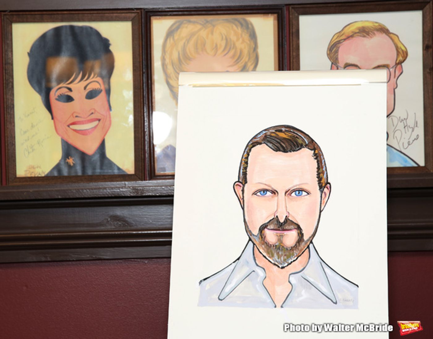 Photo Coverage: Rob Ashford Receives Portrait at Sardi's  Image