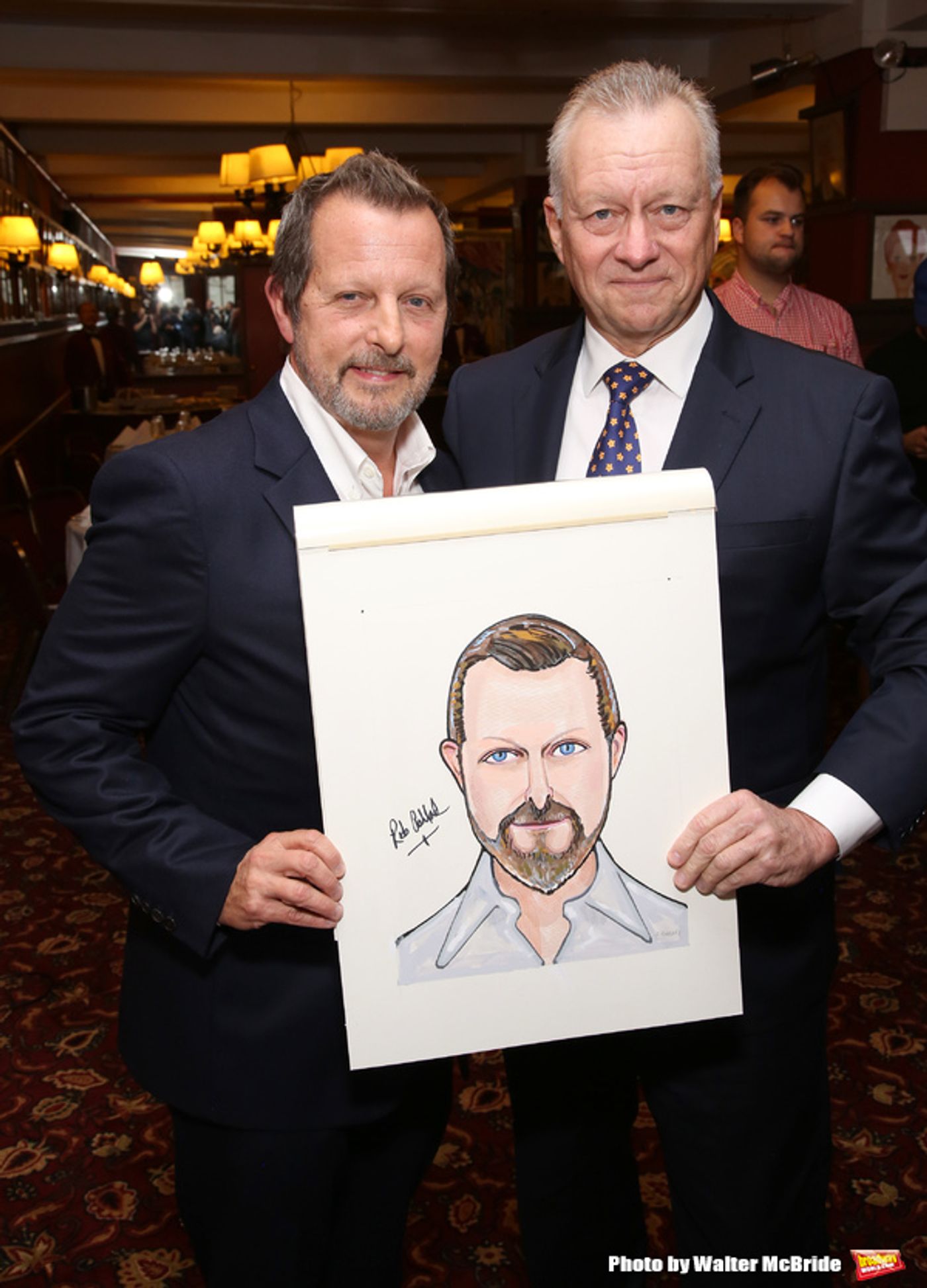 Photo Coverage: Rob Ashford Receives Portrait at Sardi's  Image