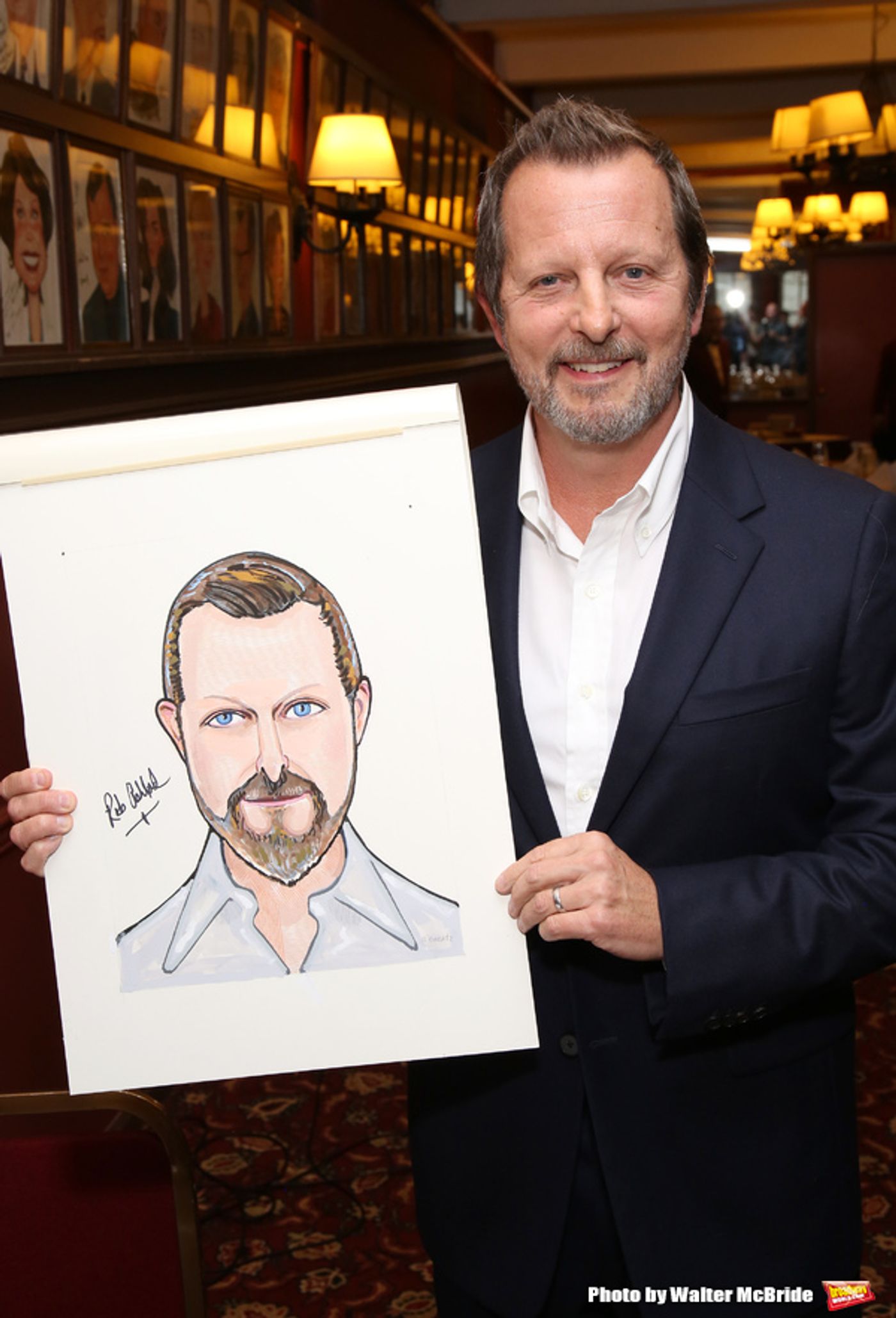 Photo Coverage: Rob Ashford Receives Portrait at Sardi's  Image