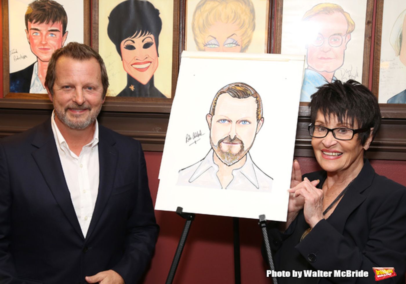 Photo Coverage: Rob Ashford Receives Portrait at Sardi's  Image