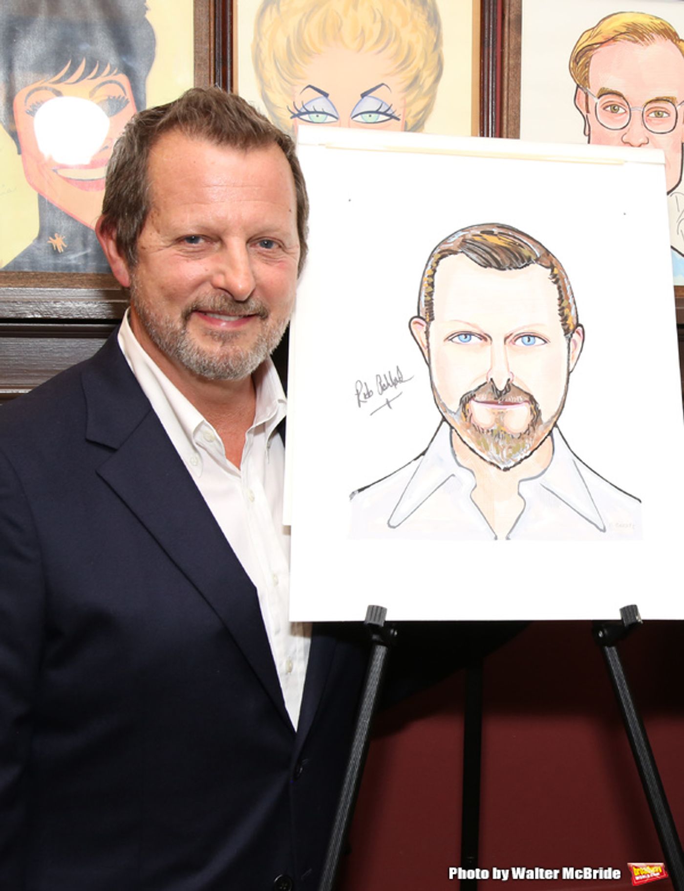 Photo Coverage: Rob Ashford Receives Portrait at Sardi's  Image