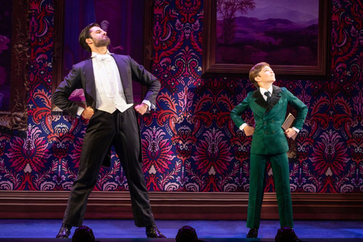 Jeff Sullivan and Seth Erdley in Finding Neverland at 