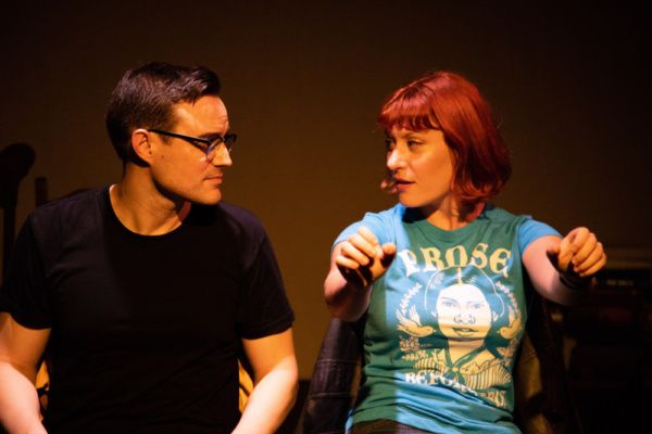 Nick (Matt W. Cody) and Tara (Sarah Elizabeth Grace) on the road in the present.

Pho Photo