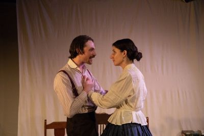 Matthew Hildebrandt (Ryan Desaulniers) and Esther (Adriana Jones). 

Photo Credit: El Photo