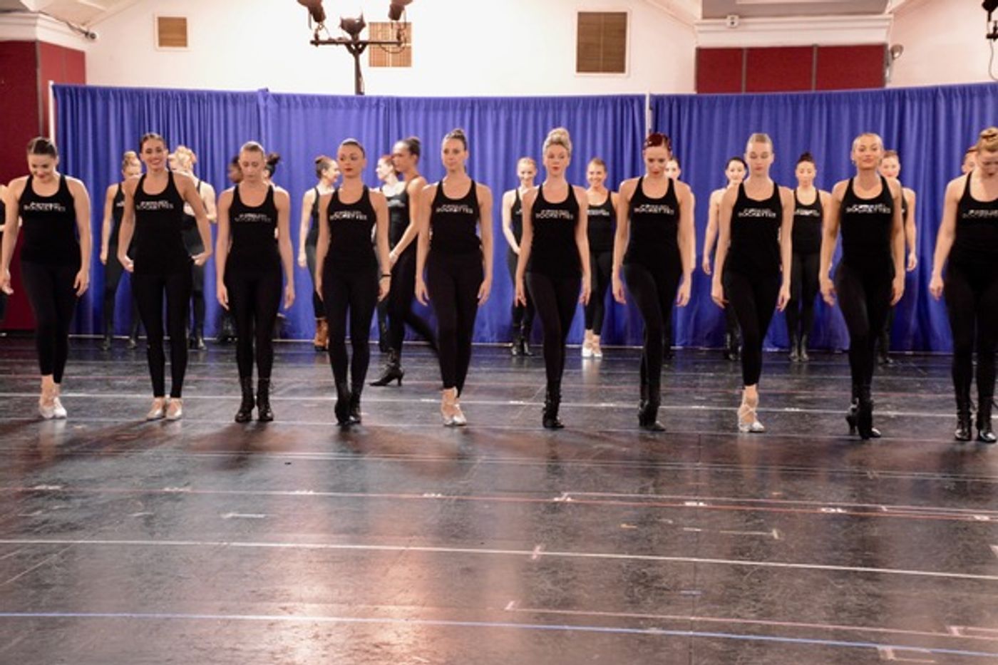 Photo Coverage: The Radio City Rockettes Rehearse Brand New Number for CHRISTMAS SPECTACULAR!  Image