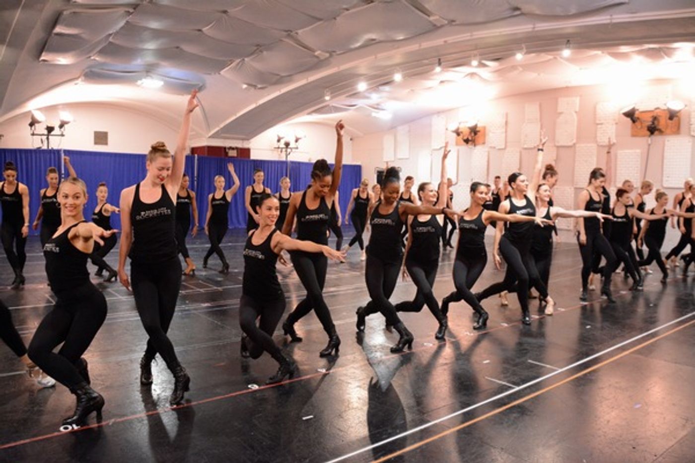 Photo Coverage: The Radio City Rockettes Rehearse Brand New Number for CHRISTMAS SPECTACULAR!  Image
