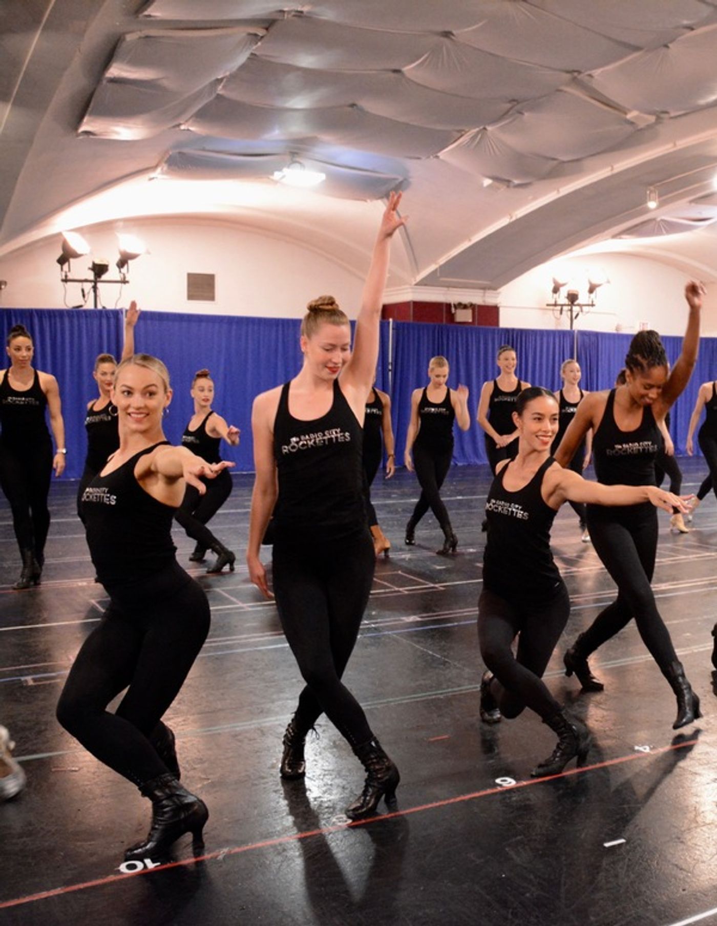 Photo Coverage: The Radio City Rockettes Rehearse Brand New Number for CHRISTMAS SPECTACULAR!  Image