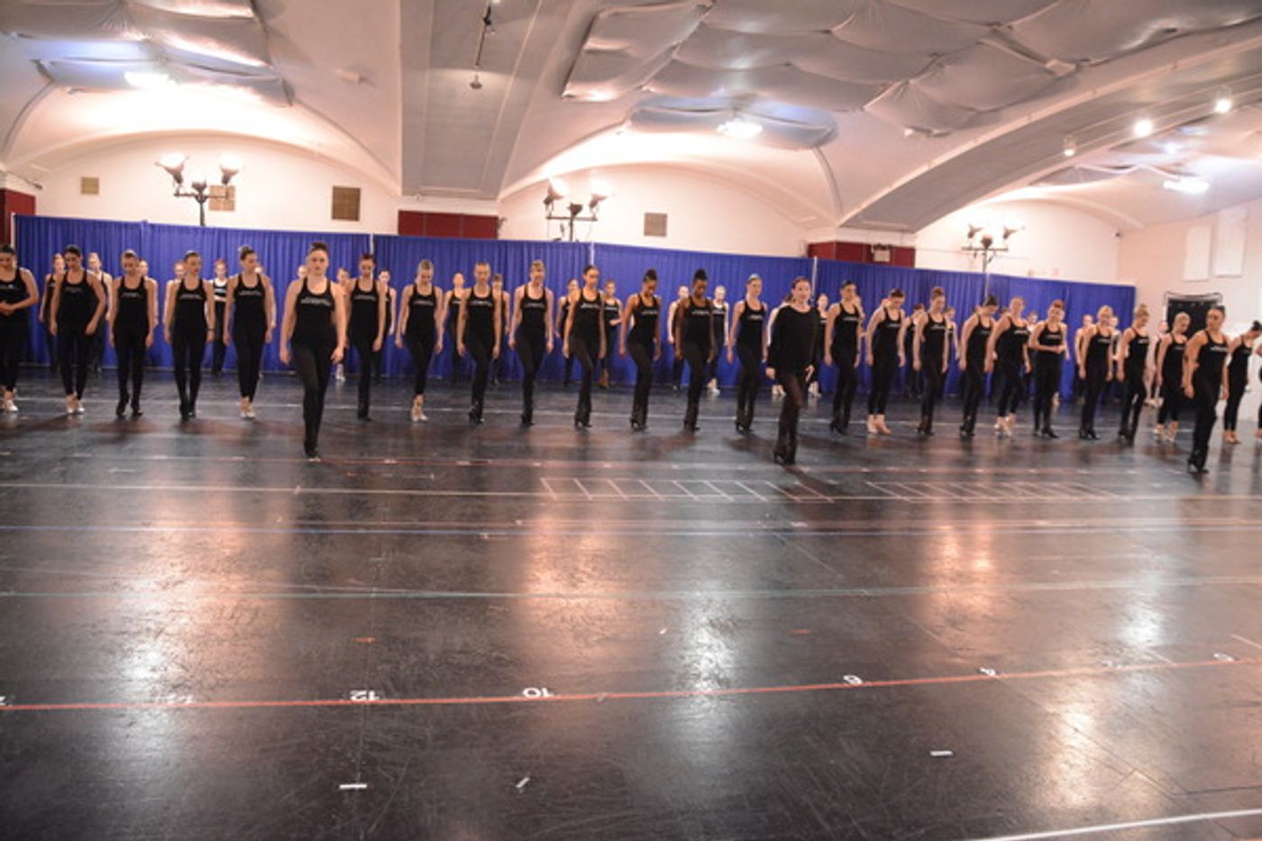Photo Coverage: The Radio City Rockettes Rehearse Brand New Number for CHRISTMAS SPECTACULAR!  Image