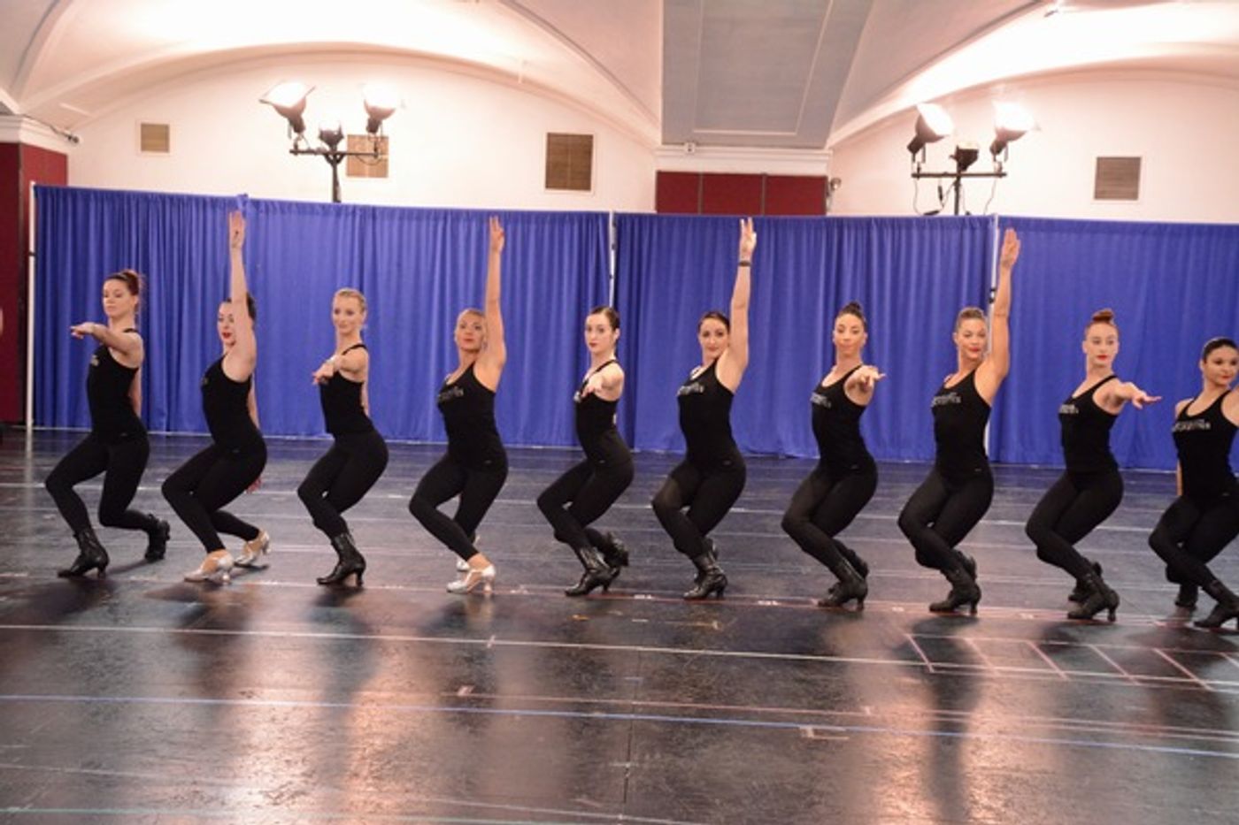 Photo Coverage: The Radio City Rockettes Rehearse Brand New Number for CHRISTMAS SPECTACULAR!  Image