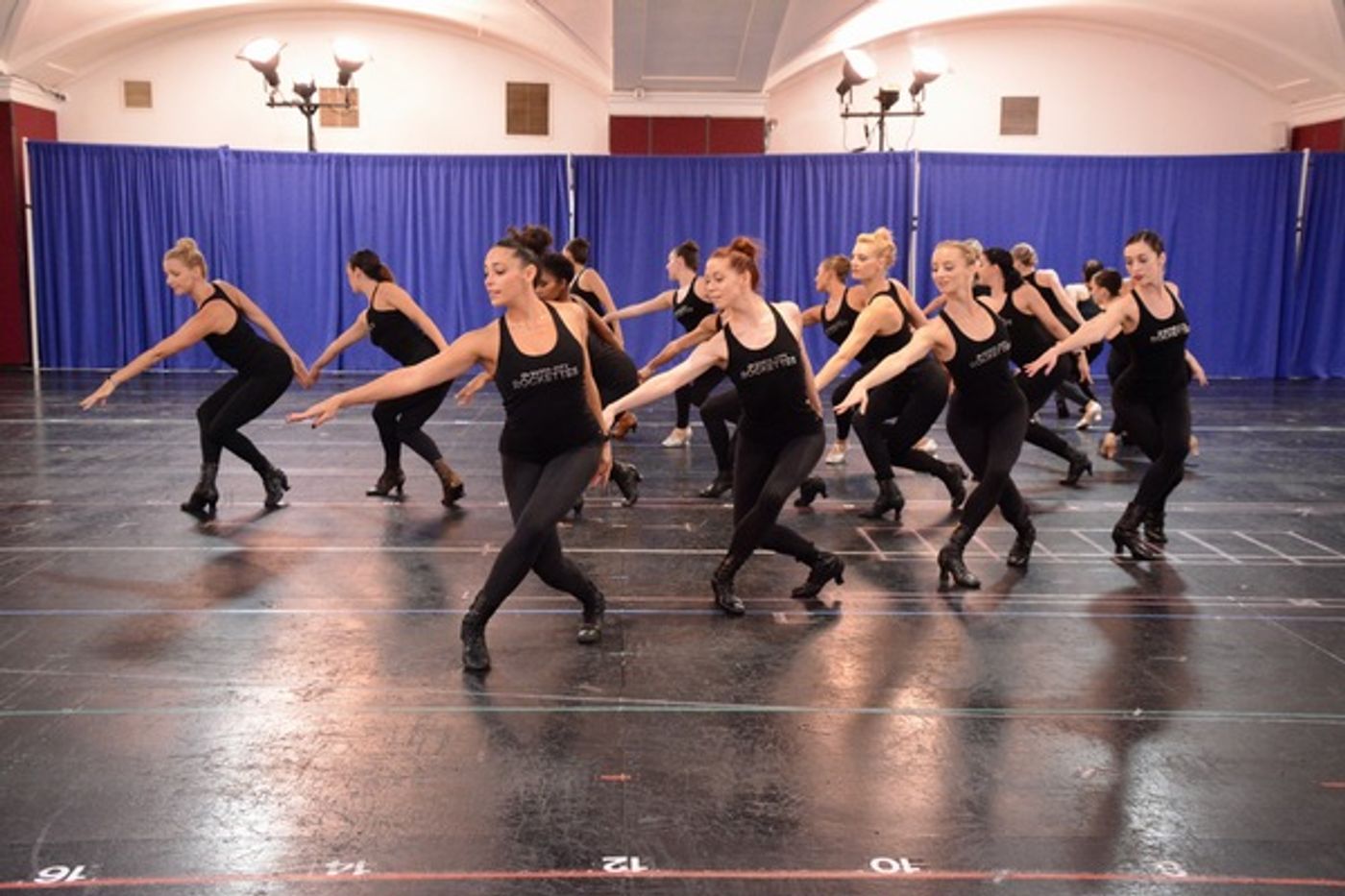 Photo Coverage: The Radio City Rockettes Rehearse Brand New Number for CHRISTMAS SPECTACULAR!  Image