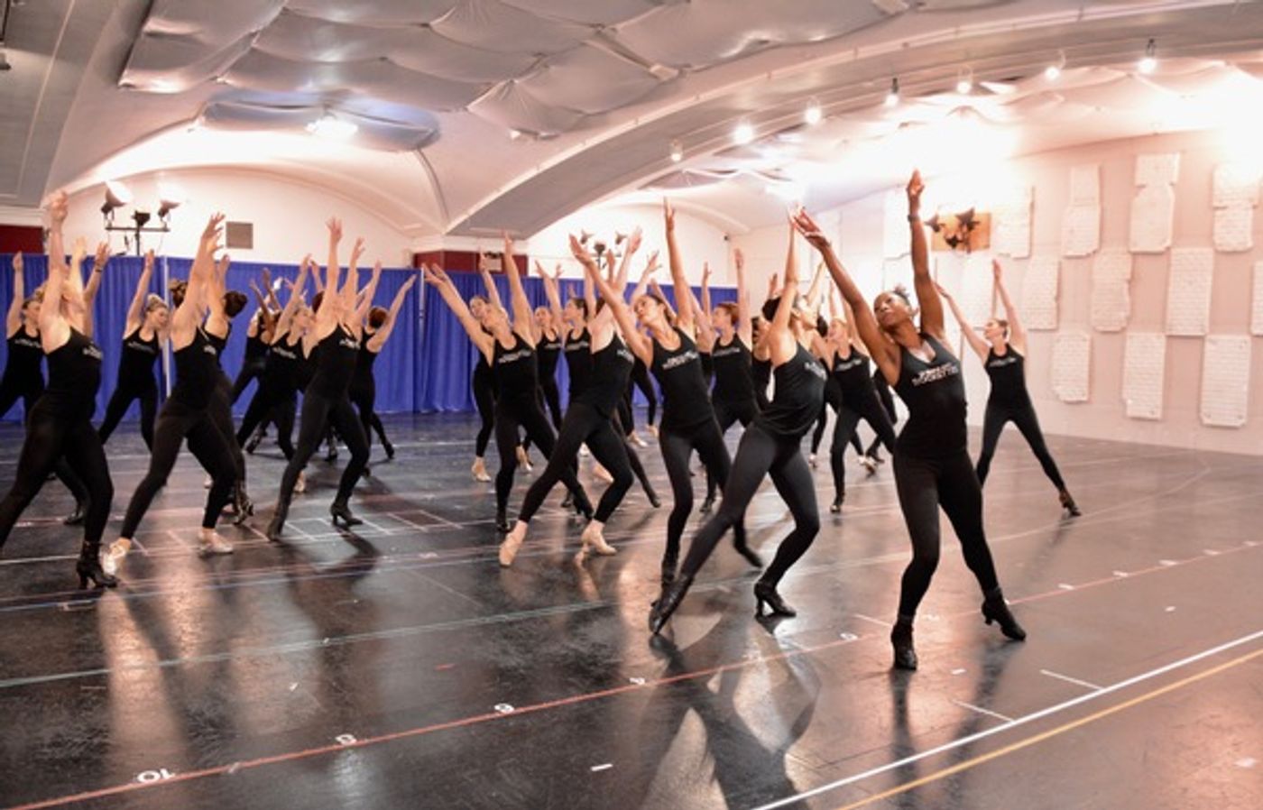 Photo Coverage: The Radio City Rockettes Rehearse Brand New Number for CHRISTMAS SPECTACULAR!  Image