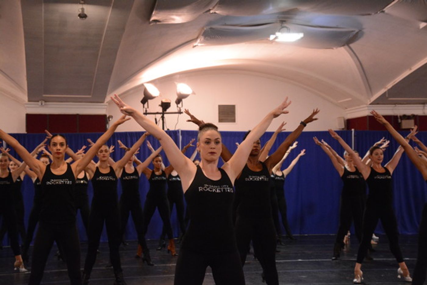 Photo Coverage: The Radio City Rockettes Rehearse Brand New Number for CHRISTMAS SPECTACULAR!  Image