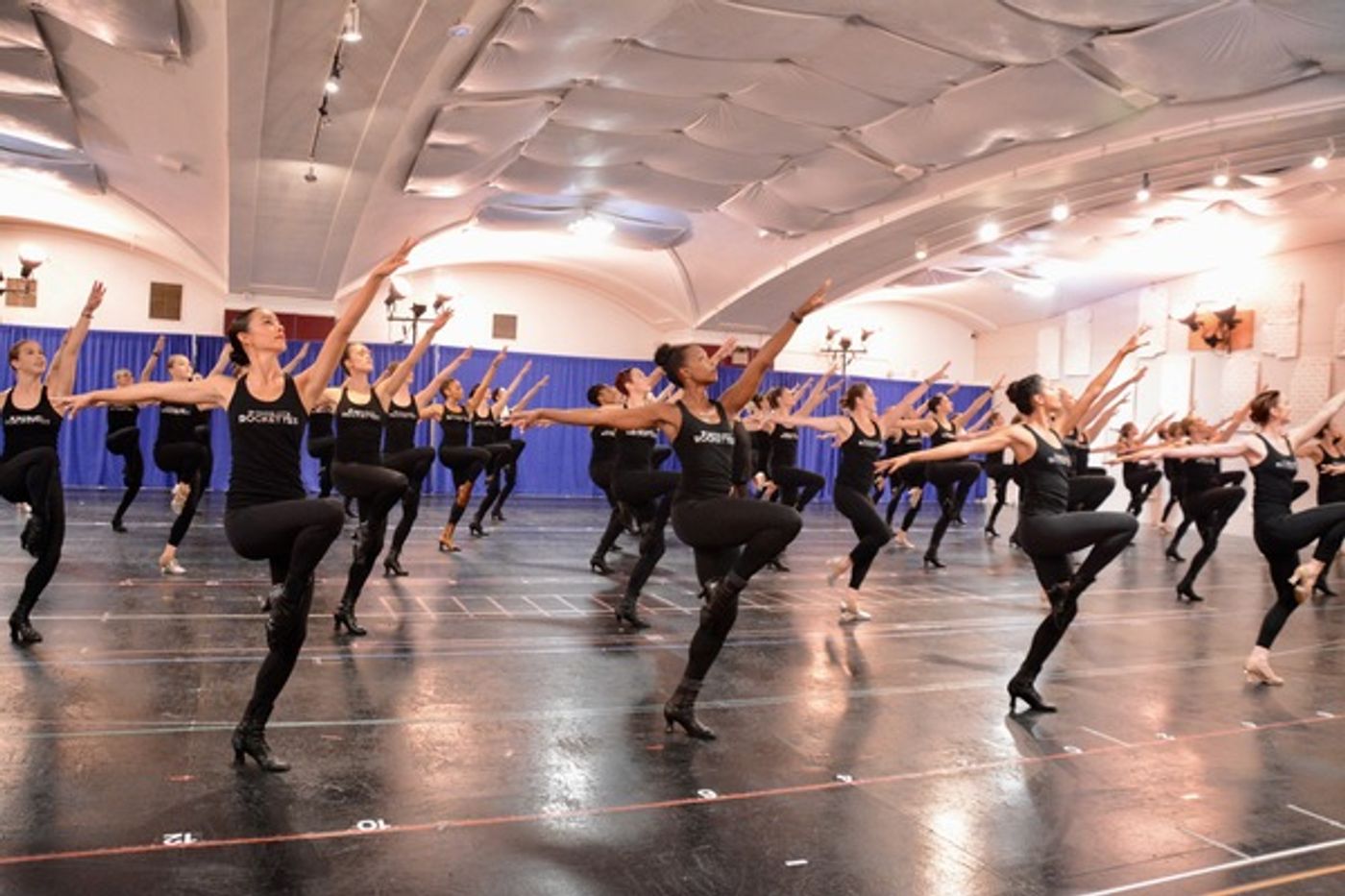 Photo Coverage: The Radio City Rockettes Rehearse Brand New Number for CHRISTMAS SPECTACULAR!  Image
