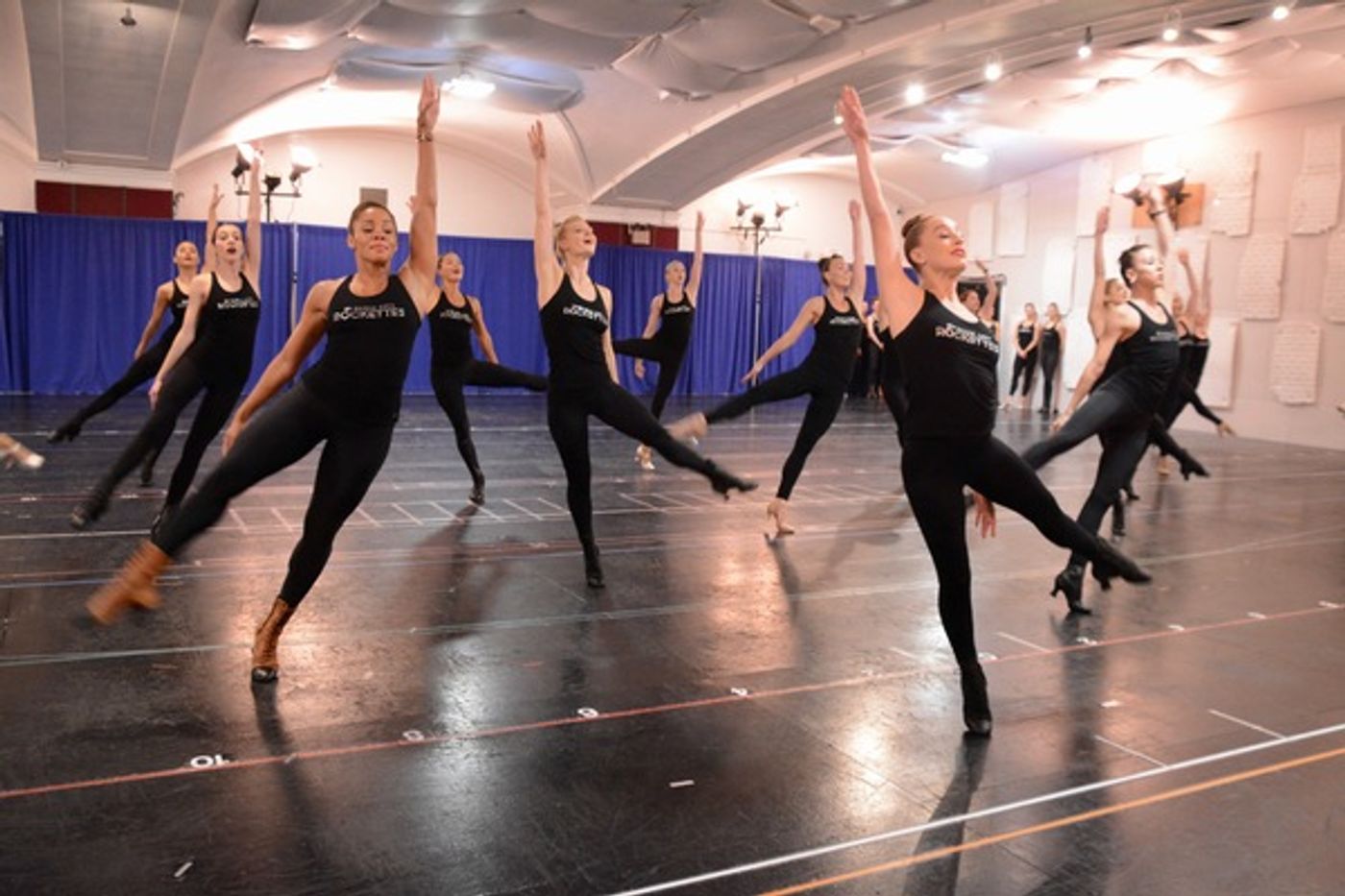 Photo Coverage: The Radio City Rockettes Rehearse Brand New Number for CHRISTMAS SPECTACULAR!  Image