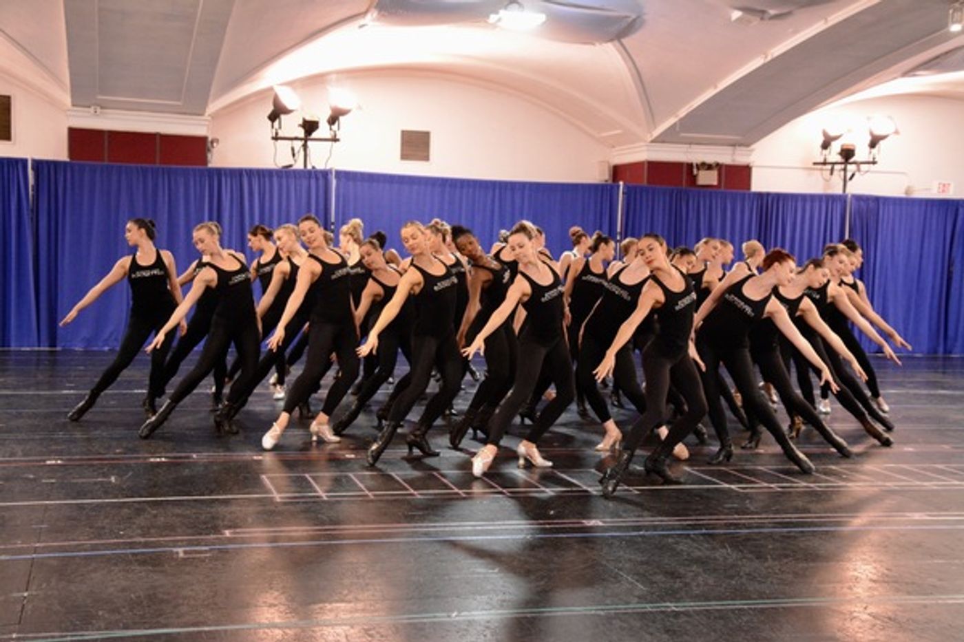 Photo Coverage: The Radio City Rockettes Rehearse Brand New Number for CHRISTMAS SPECTACULAR!  Image