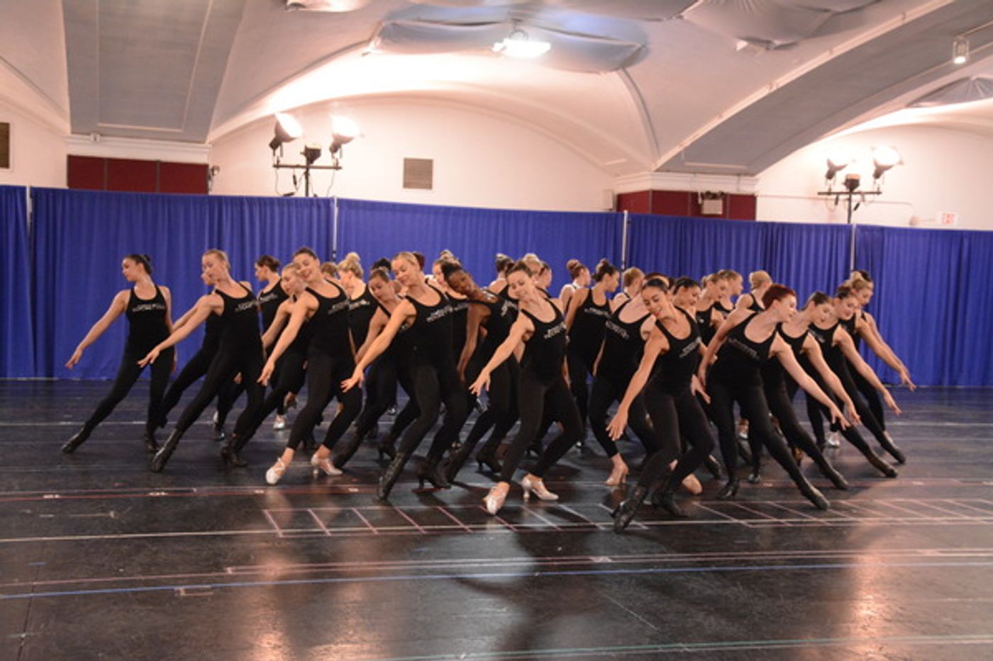 Photo Coverage: The Radio City Rockettes Rehearse Brand New Number for CHRISTMAS SPECTACULAR!  Image
