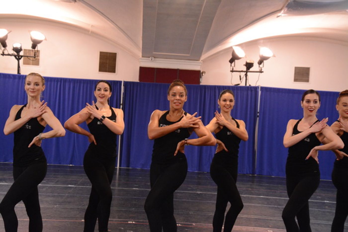 Photo Coverage: The Radio City Rockettes Rehearse Brand New Number for CHRISTMAS SPECTACULAR!  Image