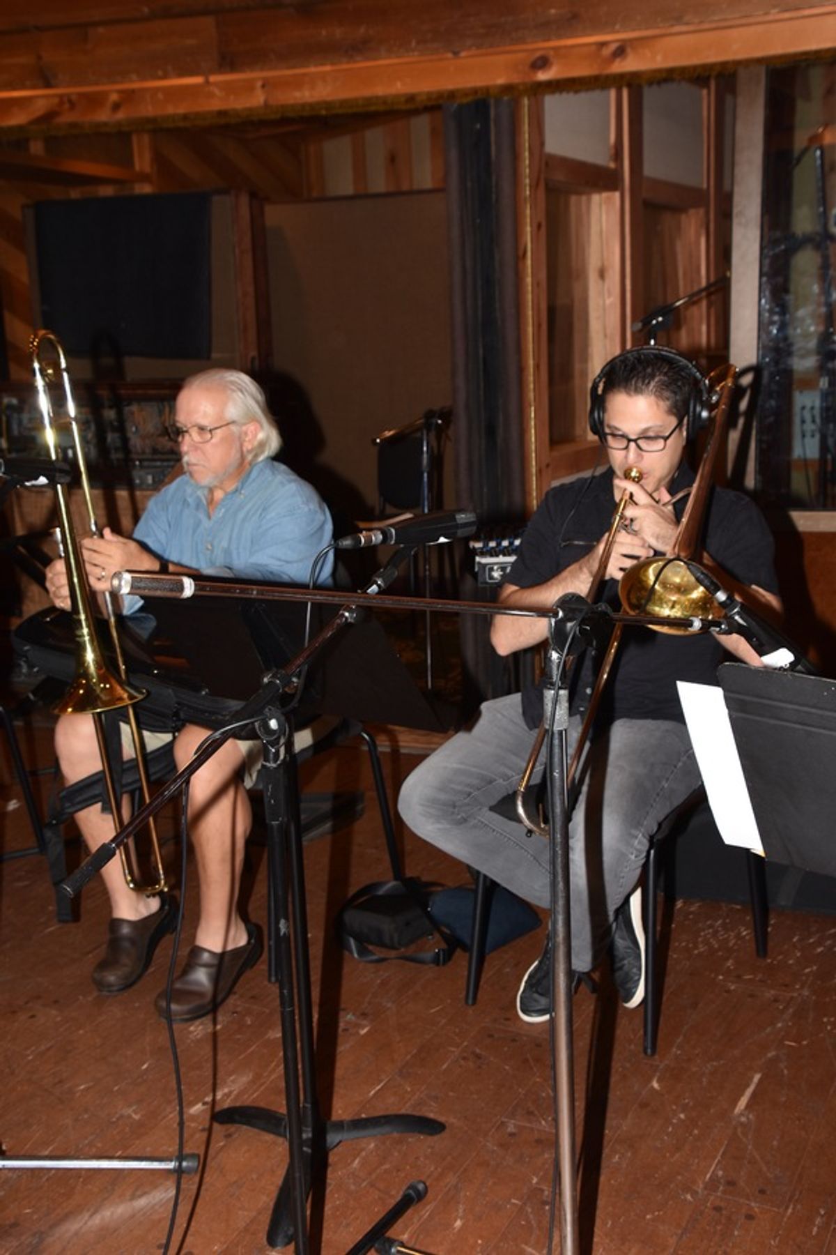 Bruce Bonvissuto (Trombone) and Brian Bonvissuto (Trombone) at 