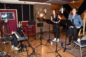 Ray Ceta, Jessica Ernest and Naomi C. Walley @ BroadwayWorld Ray Ceta, Jessica Ernest and Naomi C. Walley Photo