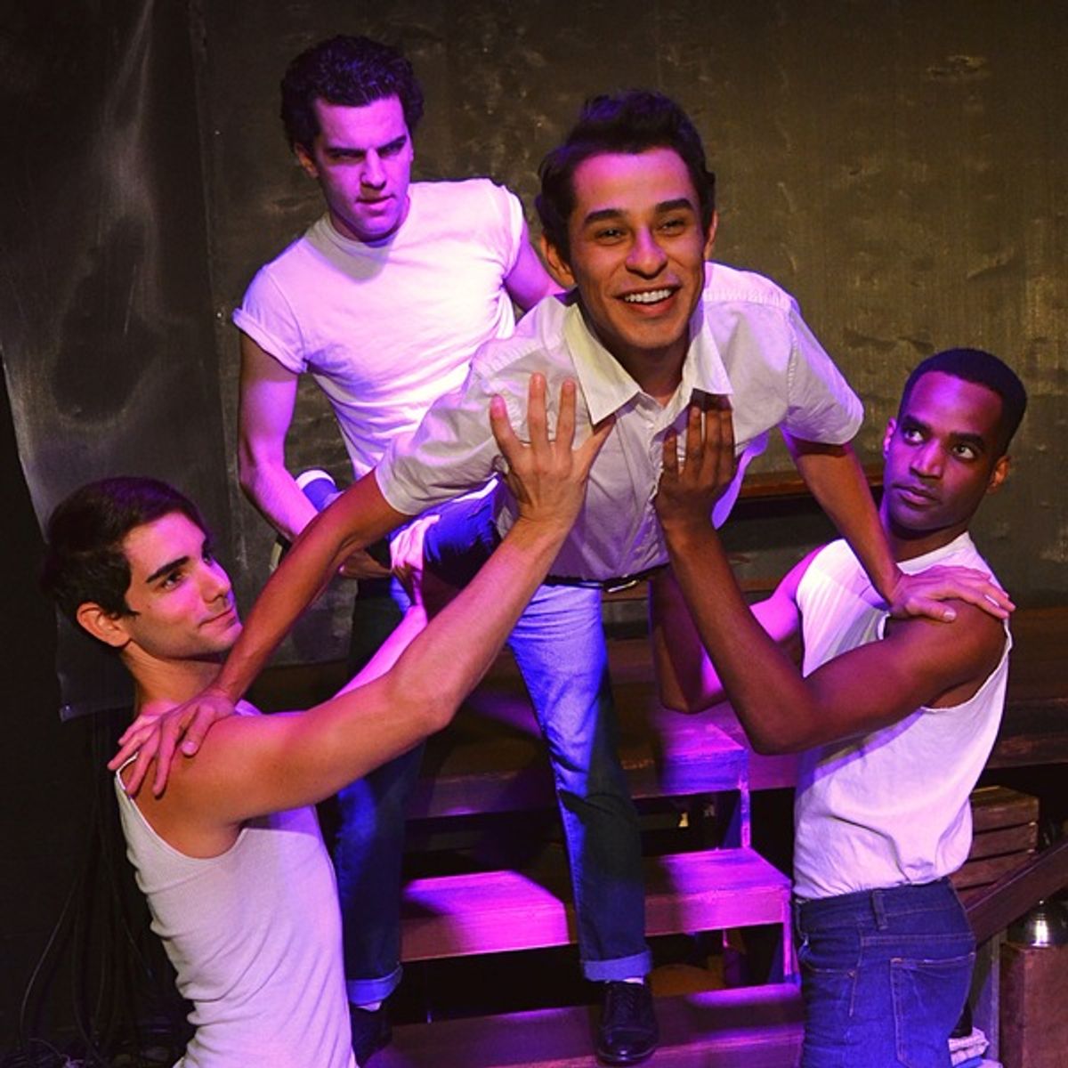 Jason Caceres, James Kaemmerling, Rudy Martinez, and Dennis Renard at 