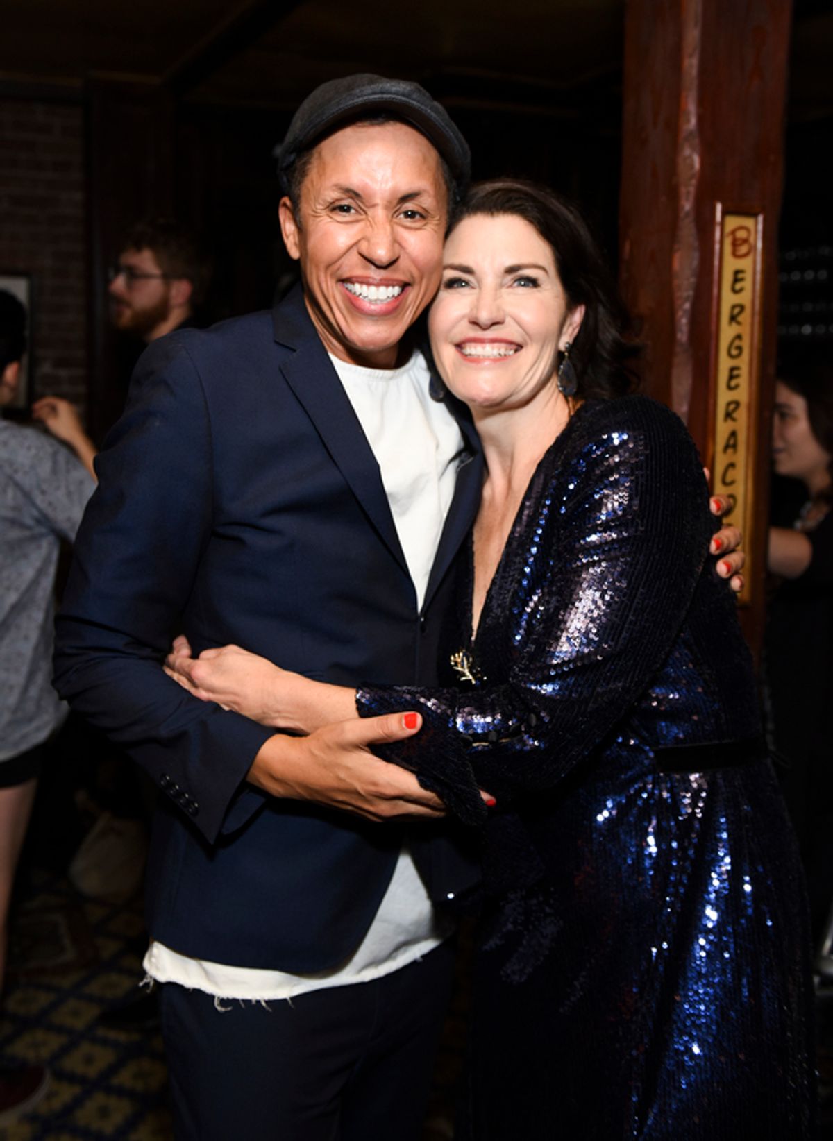 Daniel Alexander Jones and Diana DiMenna at 