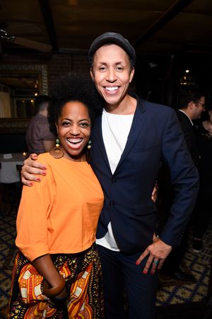 Rhonda Ross and Daniel Alexander Jones @ BroadwayWorld Rhonda Ross and Daniel Alexander Jones Photo