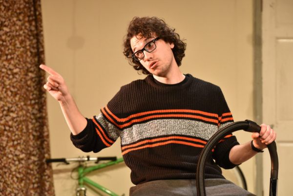 David Hubball as Phil in HERE by Michael Frayn, playing at Greenwich Theatre until 13 Photo