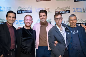 Jeremy Cohen, Max Friedman, Sam Bolen, Mark Sonnenblick (Book, Music and Lyrics) and Jon Peterson @ BroadwayWorld Jeremy Cohen, Max Friedman, Sam Bolen, Mark Sonnenblick (Book, Music and Lyrics) and Photo