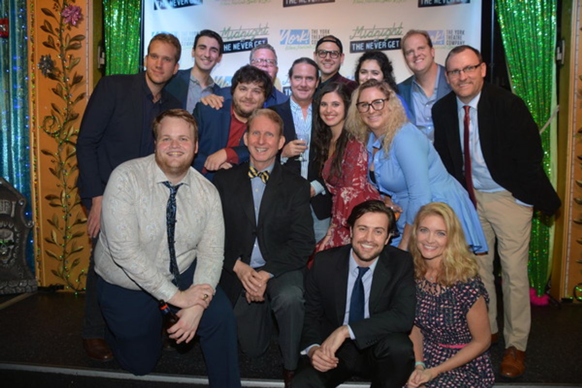 The York Theatre Staff-Matthew Gurrin, Billy Recce, Seth Christenfeld, James Morgan, Tim Hurley, Mickey Lee Nelson, Amber Wallace, Lindsy Bissonette, Taylor Horsfall, Aaron Simms, Ryan Klink. Bobby Malbrough, Evans Haile, Emery Major, Shana Farr at 