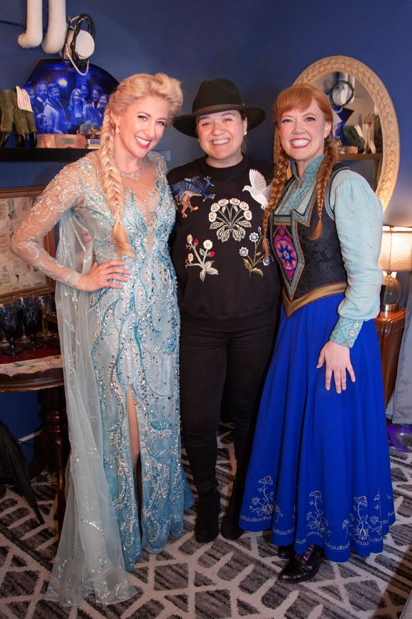 Caissie Levy, Kelly Clarkson, Patti Murin Photo