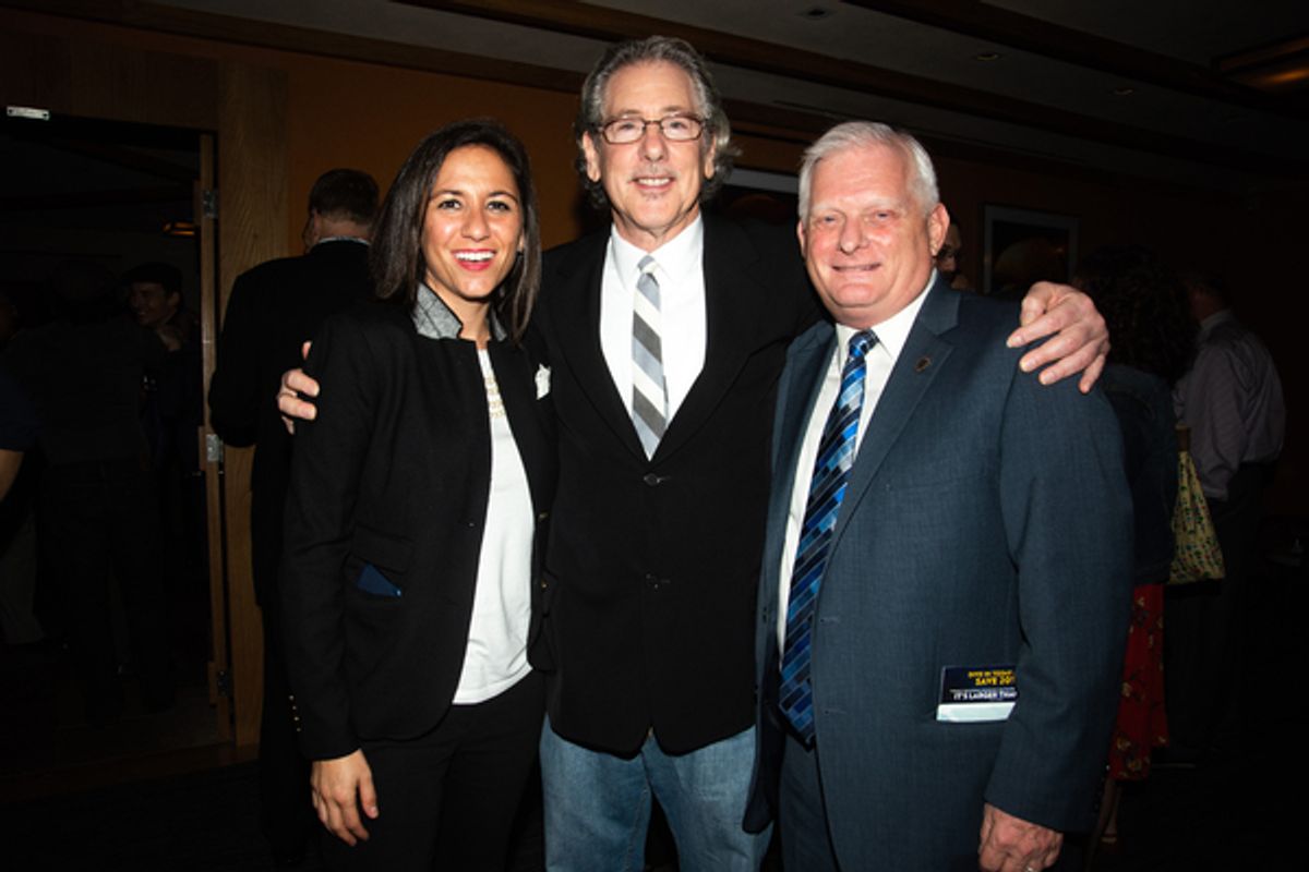 Leah Michalos, Michael Parva, Ted Snowden at 