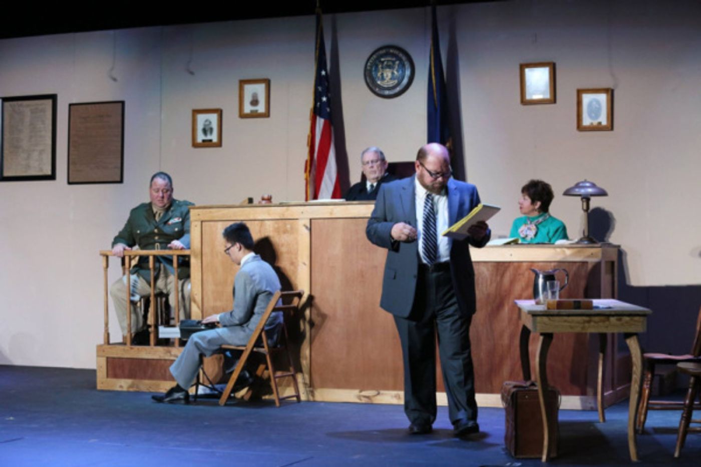 Photo Flash: First Look At The Sauk's ANATOMY OF A MURDER Photo Flash: First Look At The Sauk's ANATOMY OF A MURDER Image