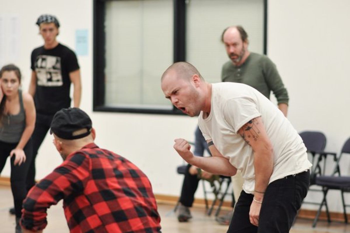Photo Flash: Inside Rehearsals For HENRY V at Hartford Stage Photo Flash: Inside Rehearsals For HENRY V at Hartford Stage Image