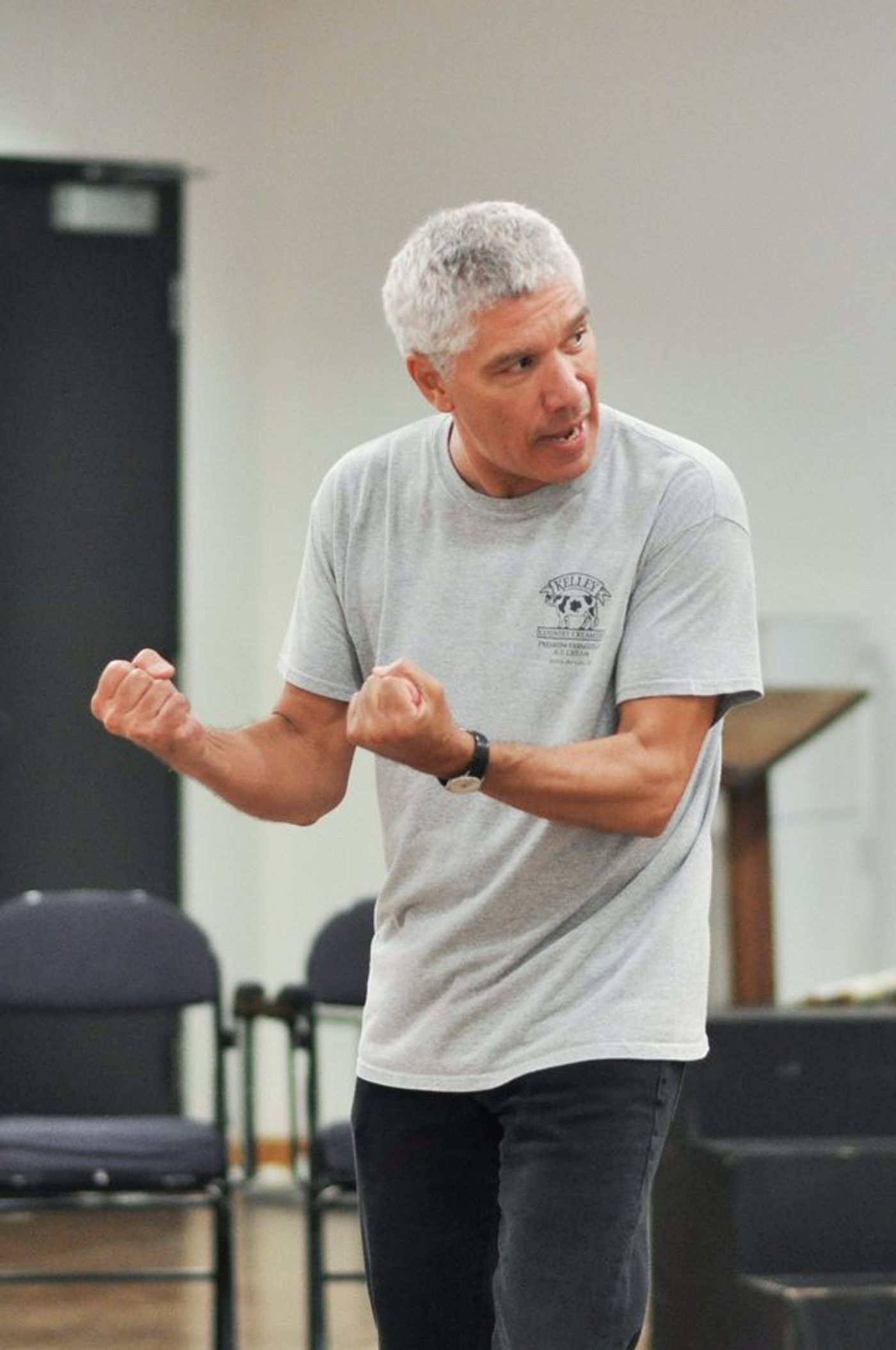 Photo Flash: Inside Rehearsals For HENRY V at Hartford Stage Photo Flash: Inside Rehearsals For HENRY V at Hartford Stage Image