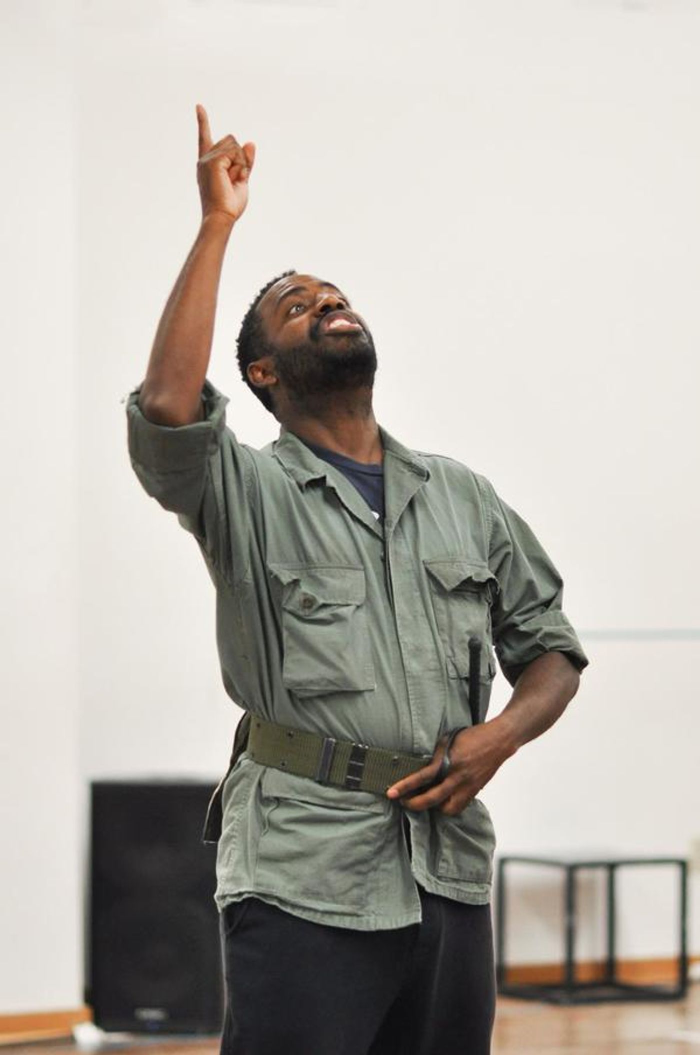 Photo Flash: Inside Rehearsals For HENRY V at Hartford Stage Photo Flash: Inside Rehearsals For HENRY V at Hartford Stage Image