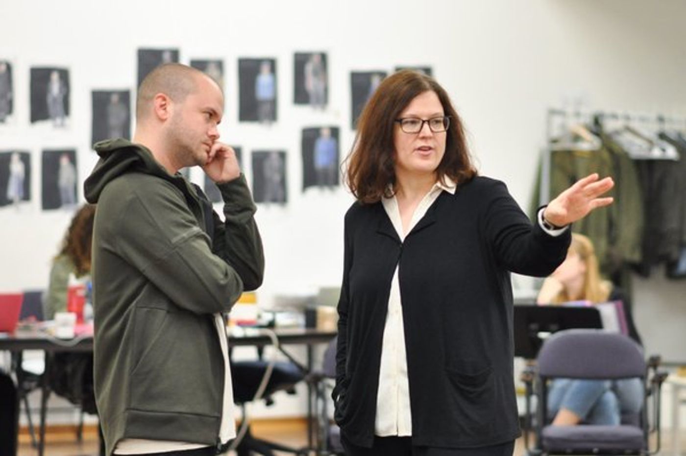 Photo Flash: Inside Rehearsals For HENRY V at Hartford Stage Photo Flash: Inside Rehearsals For HENRY V at Hartford Stage Image