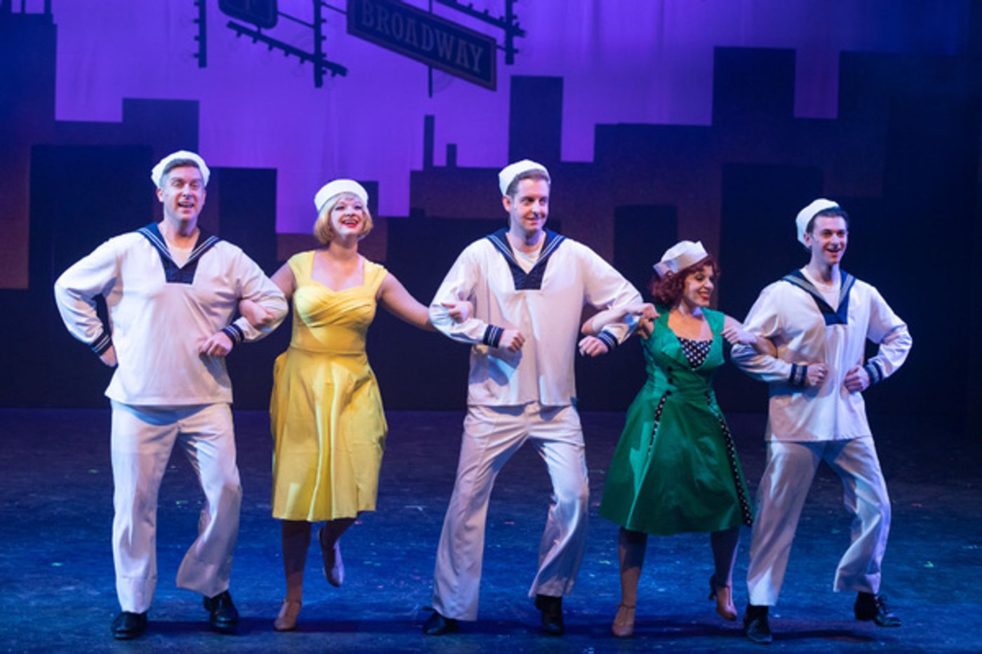 Photo Flash: Highland Park Players Opens Up ON THE TOWN Photo Flash: Highland Park Players Opens Up ON THE TOWN Image