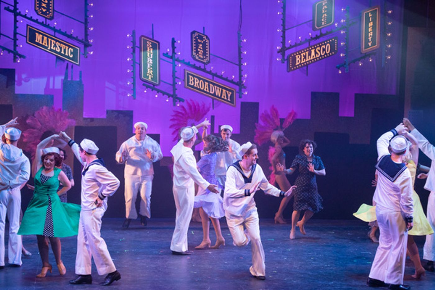 Photo Flash: Highland Park Players Opens Up ON THE TOWN Photo Flash: Highland Park Players Opens Up ON THE TOWN Image