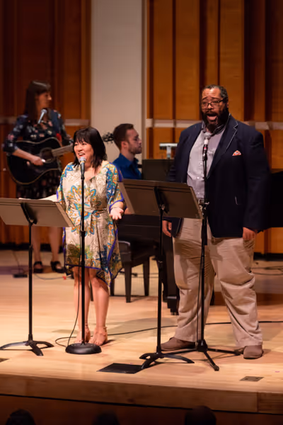 Phoebe Kreutz (guitar), Ann Harada, Andy Collopy (piano), Eddie Cooper  Photo