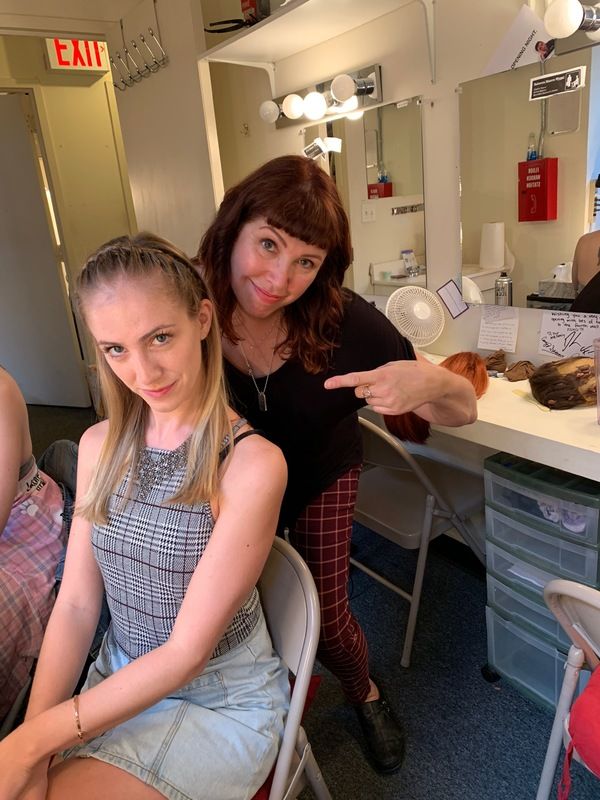 Photo Flash: 'The Office' Hair Supervisor Kim M. Ferry Visits THE OFFICE: A MUSICAL PARODY Photo Flash: 'The Office' Hair Supervisor Kim M. Ferry Visits THE OFFICE: A MUSICAL PARODY Image