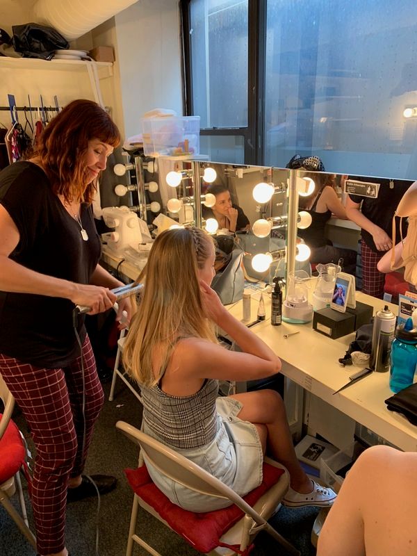 Photo Flash: 'The Office' Hair Supervisor Kim M. Ferry Visits THE OFFICE: A MUSICAL PARODY Photo Flash: 'The Office' Hair Supervisor Kim M. Ferry Visits THE OFFICE: A MUSICAL PARODY Image