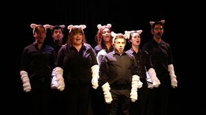 Tyler Marcum, Philip McBride, Julie Ouellette, Courtney Bruce, Jeff LaGreca, Suzanne  Photo