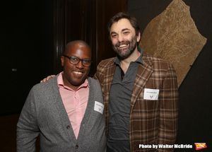 Michael R. Jackson and Christopher Shinn @ BroadwayWorld Michael R. Jackson and Christopher Shinn Photo